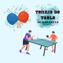 Tennis de table - Initiation - 8 à 15 ans