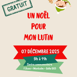 Un Noël pour mon lutin! 07 décembre 2025